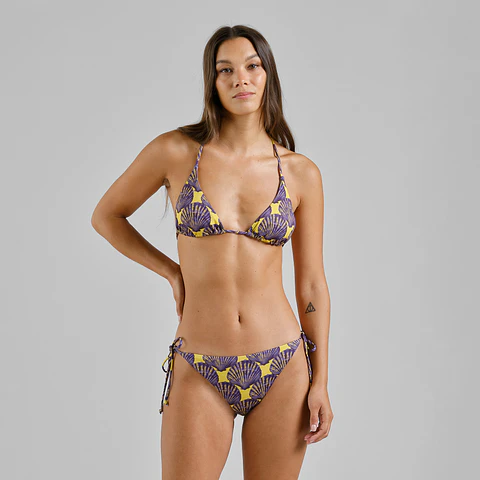 Dedicated Bikini Bottom Gopa Seashell Multi Color
