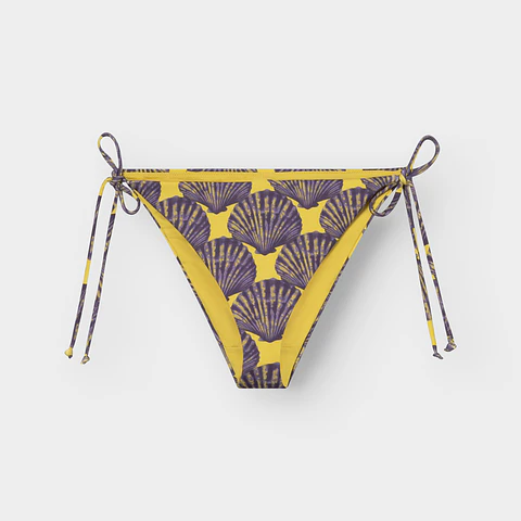 Dedicated Bikini Bottom Gopa Seashell Multi Color
