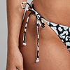 Dedicated Bikini Bottom Gopa Painted Leopard Black