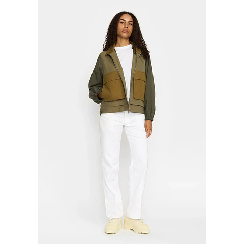 SELFHOOD Block Jacket / 77351 - Army