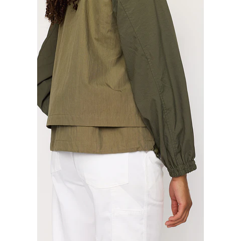 SELFHOOD Block Jacket / 77351 - Army
