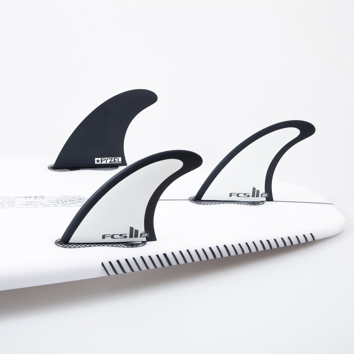 FCS 2 Pyzel PC Tri-Fin Set Black-Shiraz M main image 1