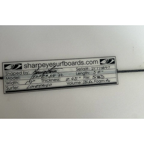 Sharpeye Inferno 72