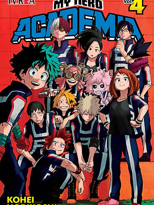 MY HERO ACADEMIA 04  - IVREA ARG