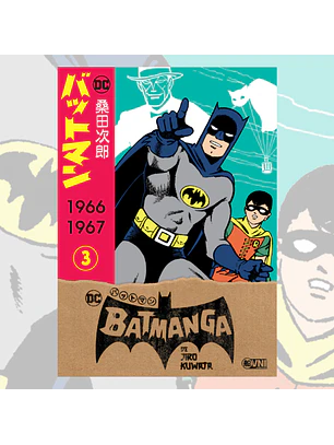 BATMANGA VOL 03 de JIRO KUWATA - OVNI MANGA
