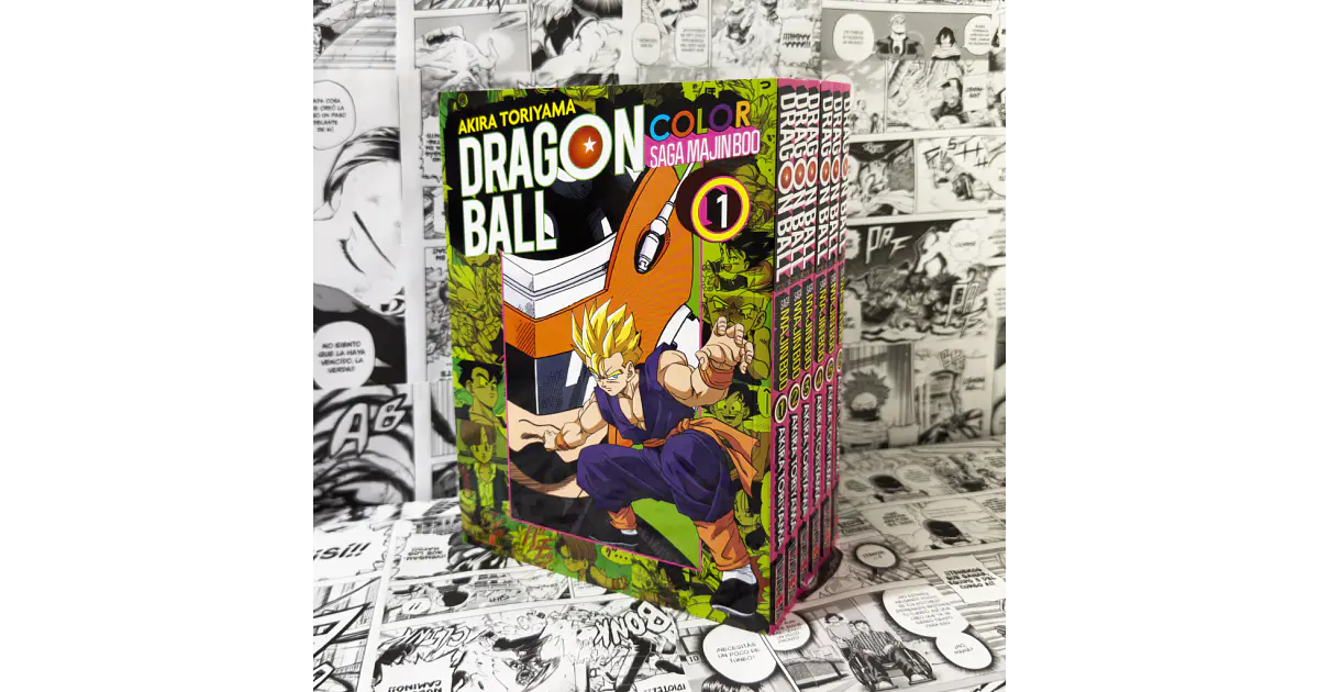 PACK DRAGON BALL COLOR VOL 6: SAGA MAJIN BOO - IVREA ARG