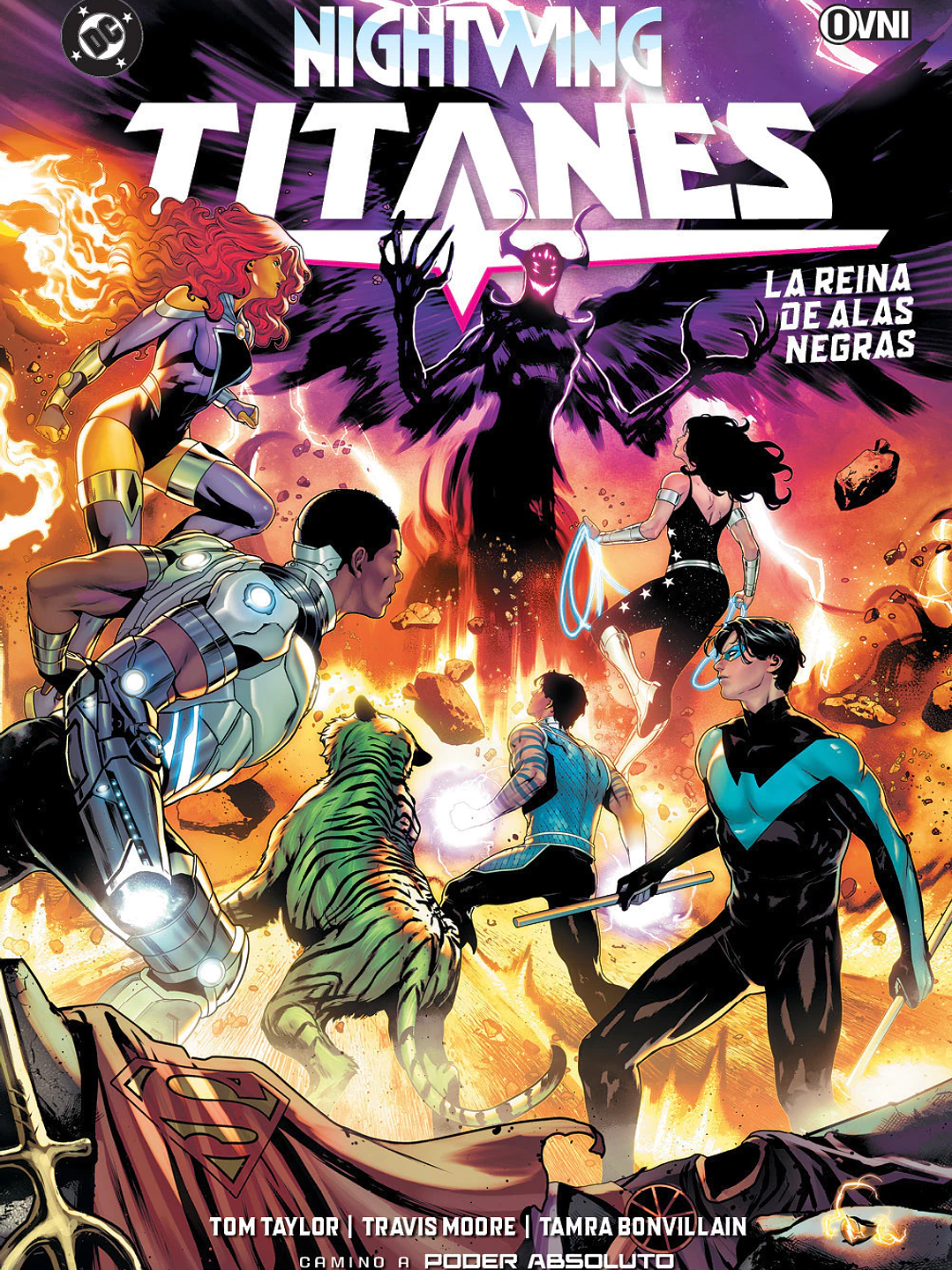 DC - TITANES VOL 3: LA REINA DE LAS ALAS NEGRAS - OVNI PRESS 1