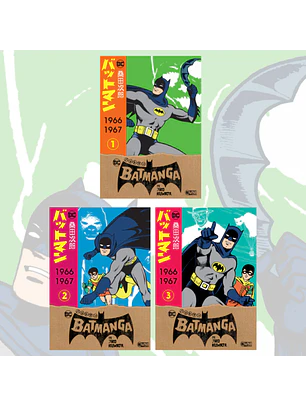 BATMANGA PACK de JIRO KUWATA - OVNI MANGA
