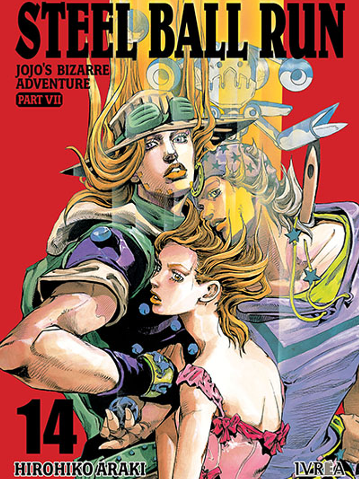 JOJOS BIZARRE ADVENTURE STEEL BALL RUN 14 - IVREA ARG 1