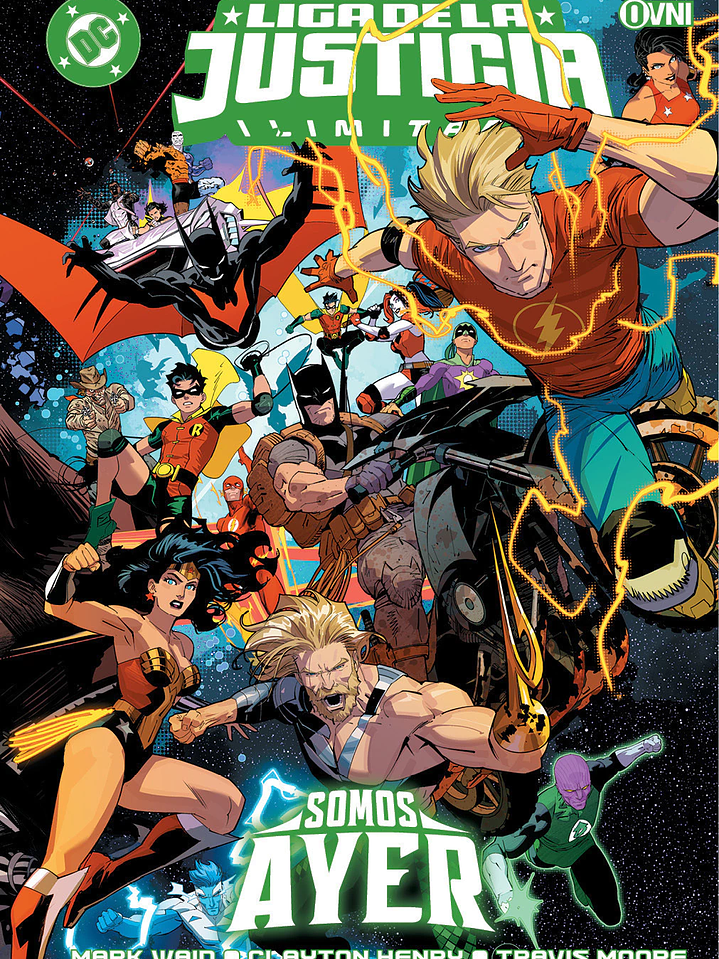 LIGA DE LA JUSTICIA ILIMITADA VOL 2 - OVNI PRESS 1
