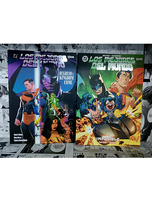 BATMAN/SUPERMAN: LOS MEJORES DEL MUNDO PACK 3 - OVNI PRESS