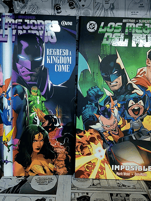 DC - BATMAN/SUPERMAN: LOS MEJORES DEL MUNDO PACK 3 - OVNI PRESS