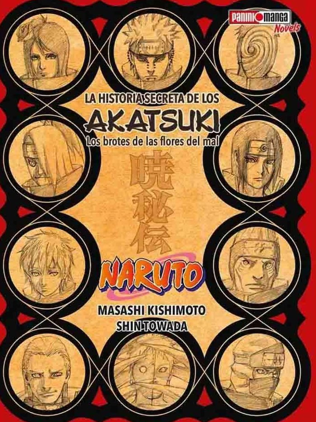 LA HISTORIA SECRETA DE LOS AKATSUKI (NARUTO) - PANINI ARG 1