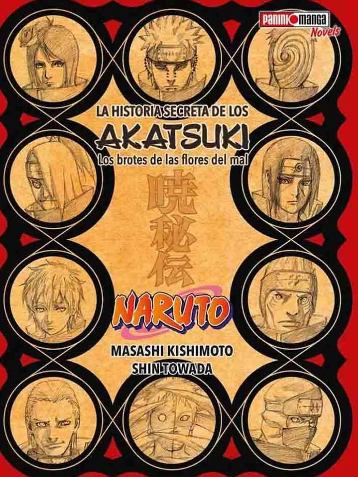 LA HISTORIA SECRETA DE LOS AKATSUKI (NARUTO) - PANINI ARG 1