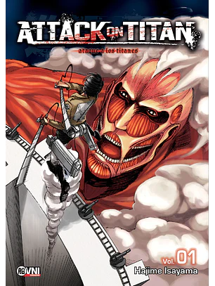 KODANSHA - ATTACK ON TITAN Vol. 01 (8va Edición) - OVNIMANGA ARG