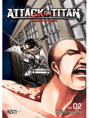 KODANSHA - ATTACK ON TITAN Vol. 02 (8va Edición) - OVNIMANGA ARG