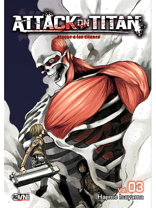 KODANSHA - ATTACK ON TITAN Vol. 03 (8va Edición) - OVNIMANGA ARG