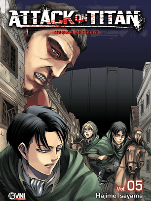 KODANSHA - ATTACK ON TITAN Vol. 05 (8va Edición) - OVNIMANGA ARG