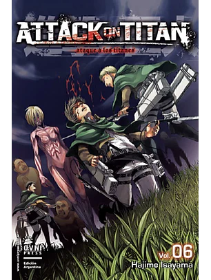KODANSHA - ATTACK ON TITAN Vol. 06 (8va Edición) - OVNIMANGA ARG