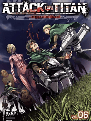 KODANSHA - ATTACK ON TITAN Vol. 06 (8va Edición) - OVNIMANGA ARG