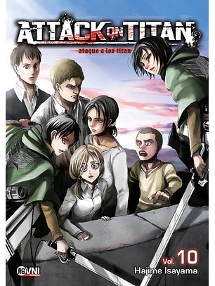 KODANSHA - ATTACK ON TITAN Vol. 10 (4ta Edición) - OVNIMANGA ARG