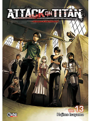 KODANSHA - ATTACK ON TITAN Vol. 13 (3ra Edición) - OVNIMANGA ARG