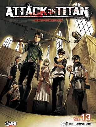 KODANSHA - ATTACK ON TITAN Vol. 13 (3ra Edición) - OVNIMANGA ARG