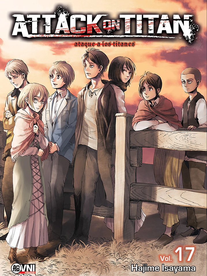 KODANSHA - ATTACK ON TITAN Vol. 17 (3ra Edición) - OVNIMANGA ARG 1