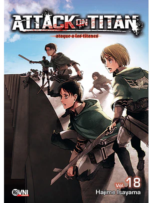 KODANSHA - ATTACK ON TITAN Vol. 18 (8va Edición) - OVNIMANGA ARG