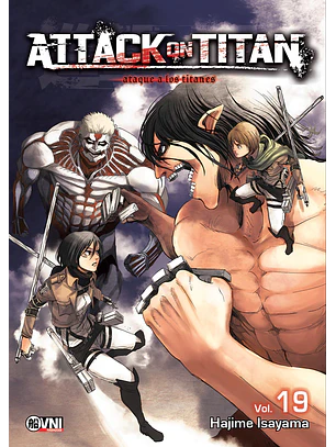 KODANSHA - ATTACK ON TITAN Vol. 19 (8va Edición) - OVNIMANGA ARG