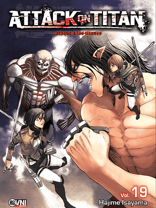 KODANSHA - ATTACK ON TITAN Vol. 19 (8va Edición) - OVNIMANGA ARG