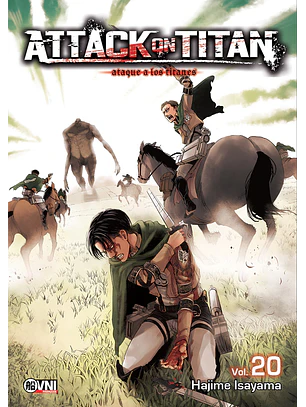 KODANSHA - ATTACK ON TITAN Vol. 20 (4ta Edición) - OVNIMANGA ARG