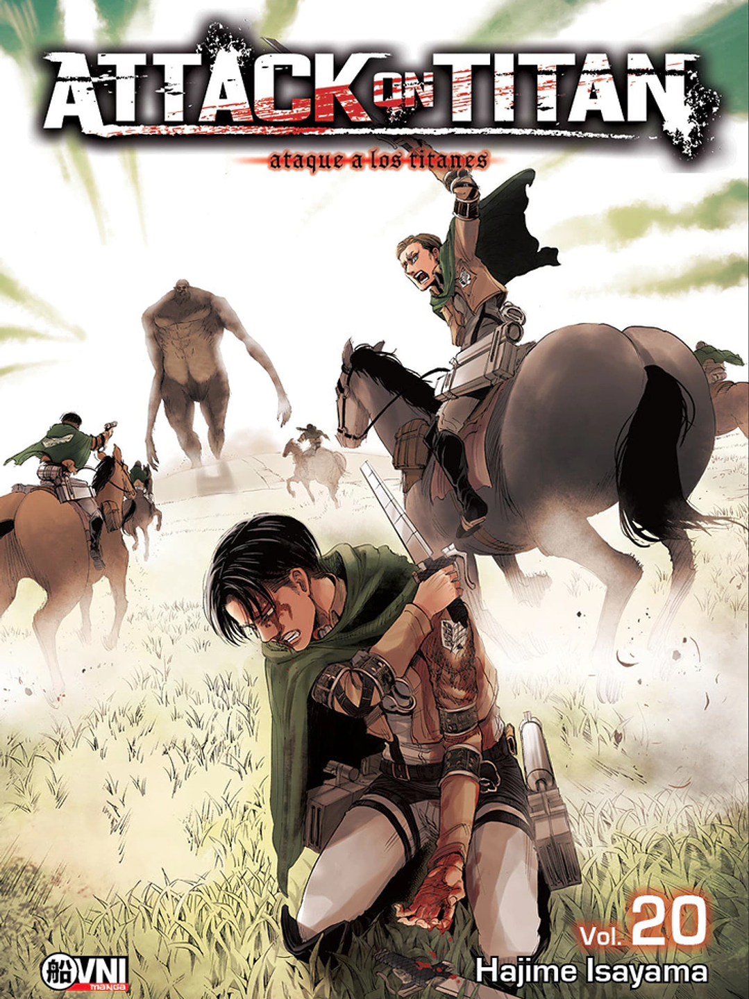 KODANSHA - ATTACK ON TITAN Vol. 20 (4ta Edición) - OVNIMANGA ARG 1