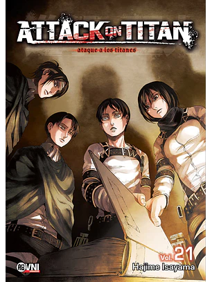 KODANSHA - ATTACK ON TITAN Vol. 21 (3ra Edición) - OVNIMANGA ARG
