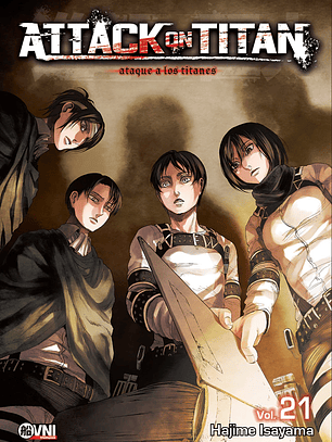 KODANSHA - ATTACK ON TITAN Vol. 21 (3ra Edición) - OVNIMANGA ARG