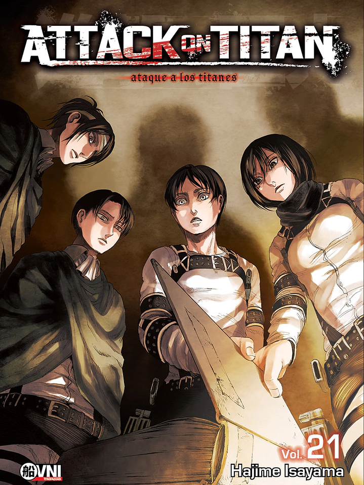 KODANSHA - ATTACK ON TITAN Vol. 21 (3ra Edición) - OVNIMANGA ARG 1