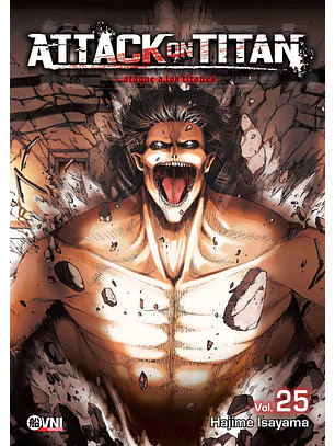 KODANSHA - ATTACK ON TITAN Vol. 25 (3ra Edición) - OVNIMANGA ARG
