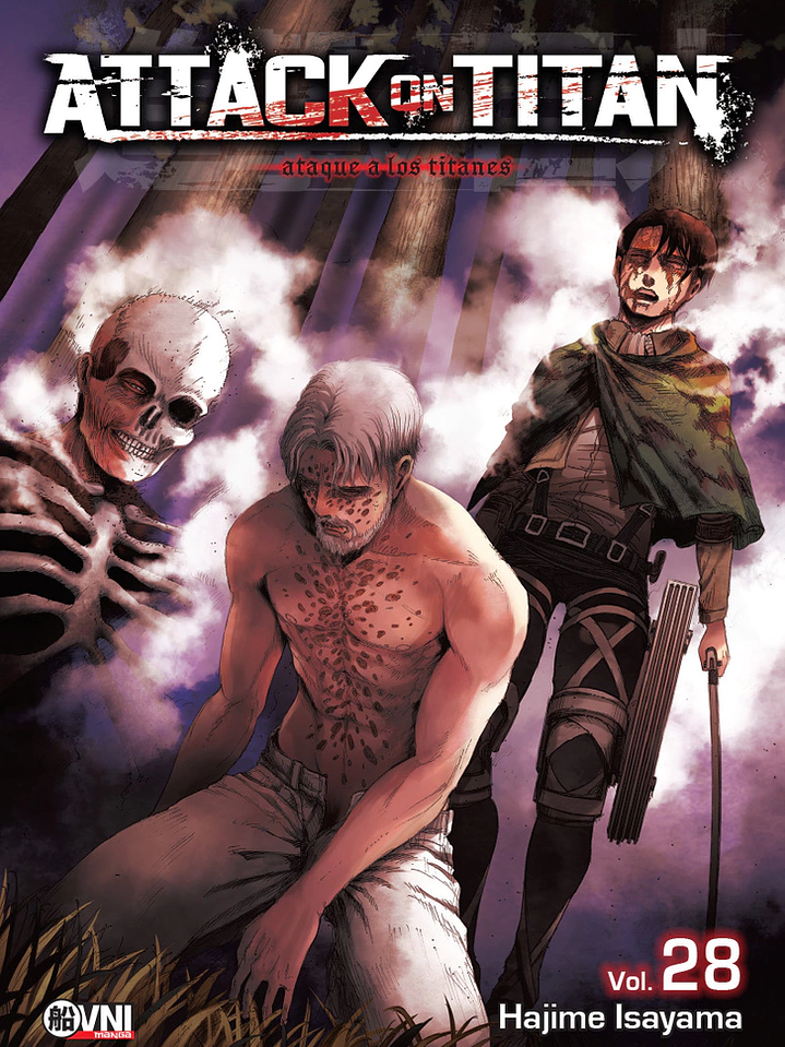 KODANSHA - ATTACK ON TITAN Vol. 28 (3ra Edición) - OVNIMANGA ARG 1