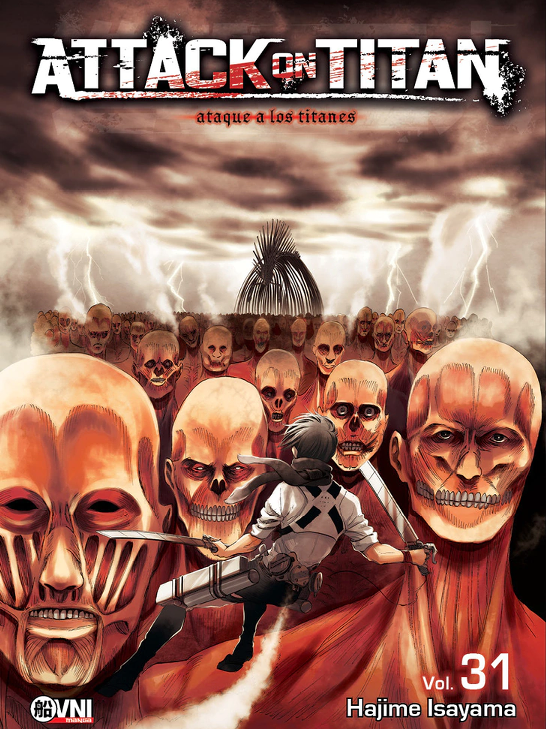 KODANSHA - ATTACK ON TITAN Vol. 31 (3ra Edición) - OVNIMANGA ARG 1
