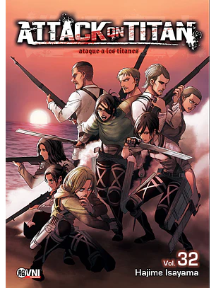 KODANSHA - ATTACK ON TITAN Vol. 32 (3ra Edición) - OVNIMANGA ARG