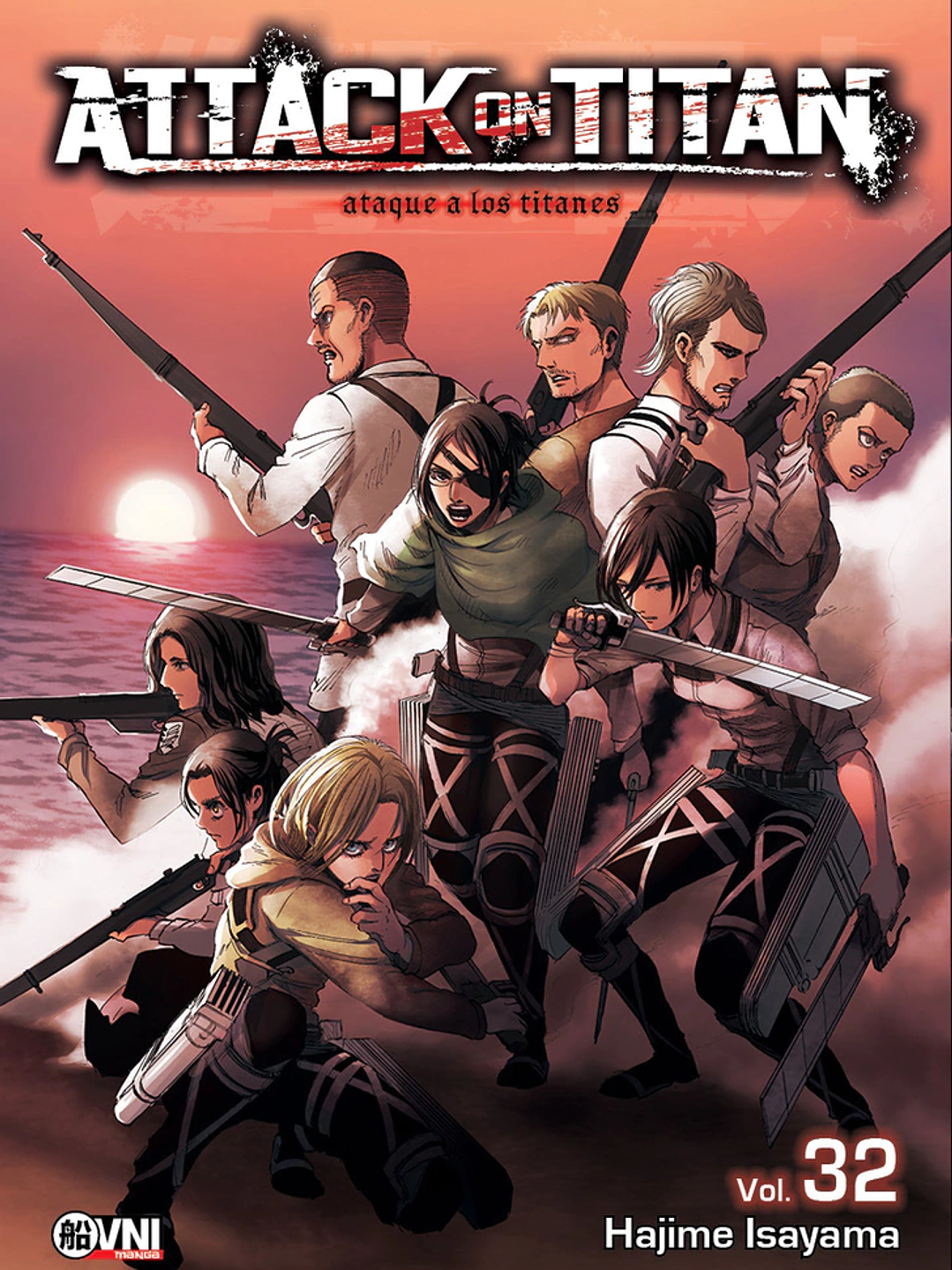 KODANSHA - ATTACK ON TITAN Vol. 32 (3ra Edición) - OVNIMANGA ARG 1