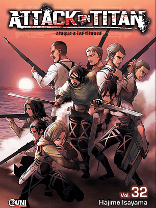 KODANSHA - ATTACK ON TITAN Vol. 32 (3ra Edición) - OVNIMANGA ARG