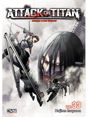 KODANSHA - ATTACK ON TITAN Vol. 33 (4ta Edición) - OVNIMANGA ARG