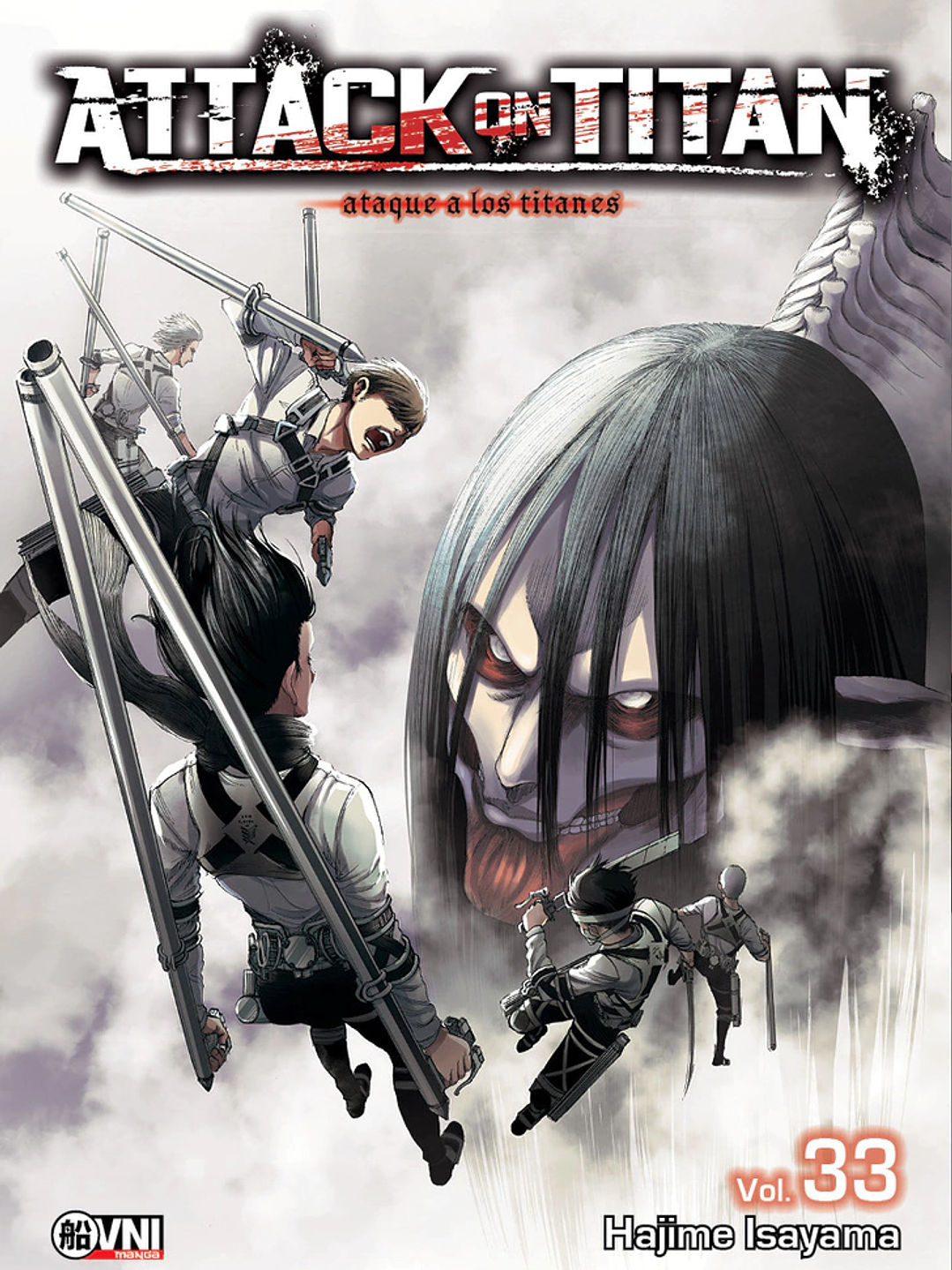 KODANSHA - ATTACK ON TITAN Vol. 33 (4ta Edición) - OVNIMANGA ARG 1