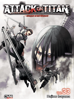 KODANSHA - ATTACK ON TITAN Vol. 33 (4ta Edición) - OVNIMANGA ARG