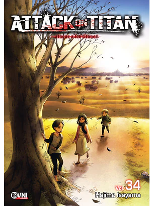 KODANSHA - ATTACK ON TITAN Vol. 34 (4ta Edición) - OVNIMANGA ARG