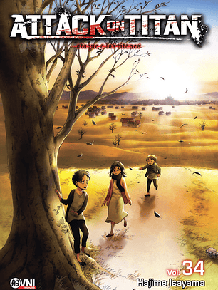 KODANSHA - ATTACK ON TITAN Vol. 34 (4ta Edición) - OVNIMANGA ARG
