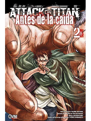 KODANSHA - ATTACK ON TITAN: ANTES DE LA CAÍDA  Vol. 02 - OVNIMANGA ARG