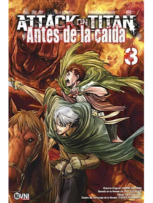 KODANSHA - ATTACK ON TITAN: ANTES DE LA CAÍDA  Vol. 03 - OVNIMANGA ARG