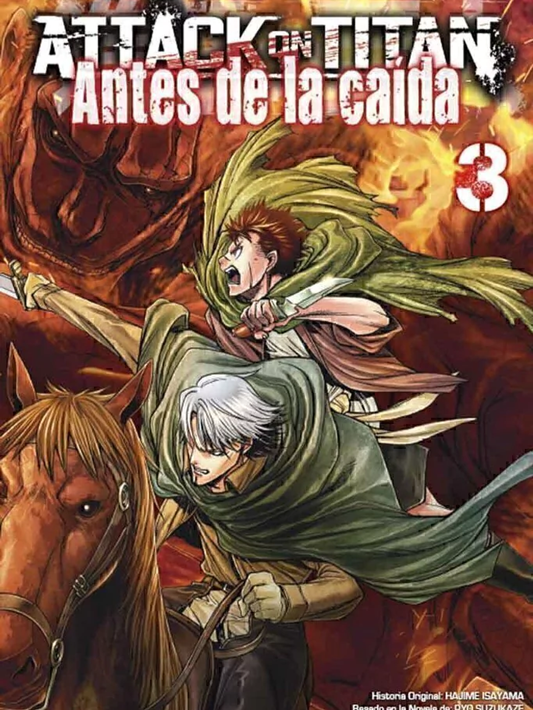 KODANSHA - ATTACK ON TITAN: ANTES DE LA CAÍDA  Vol. 03 - OVNIMANGA ARG 1